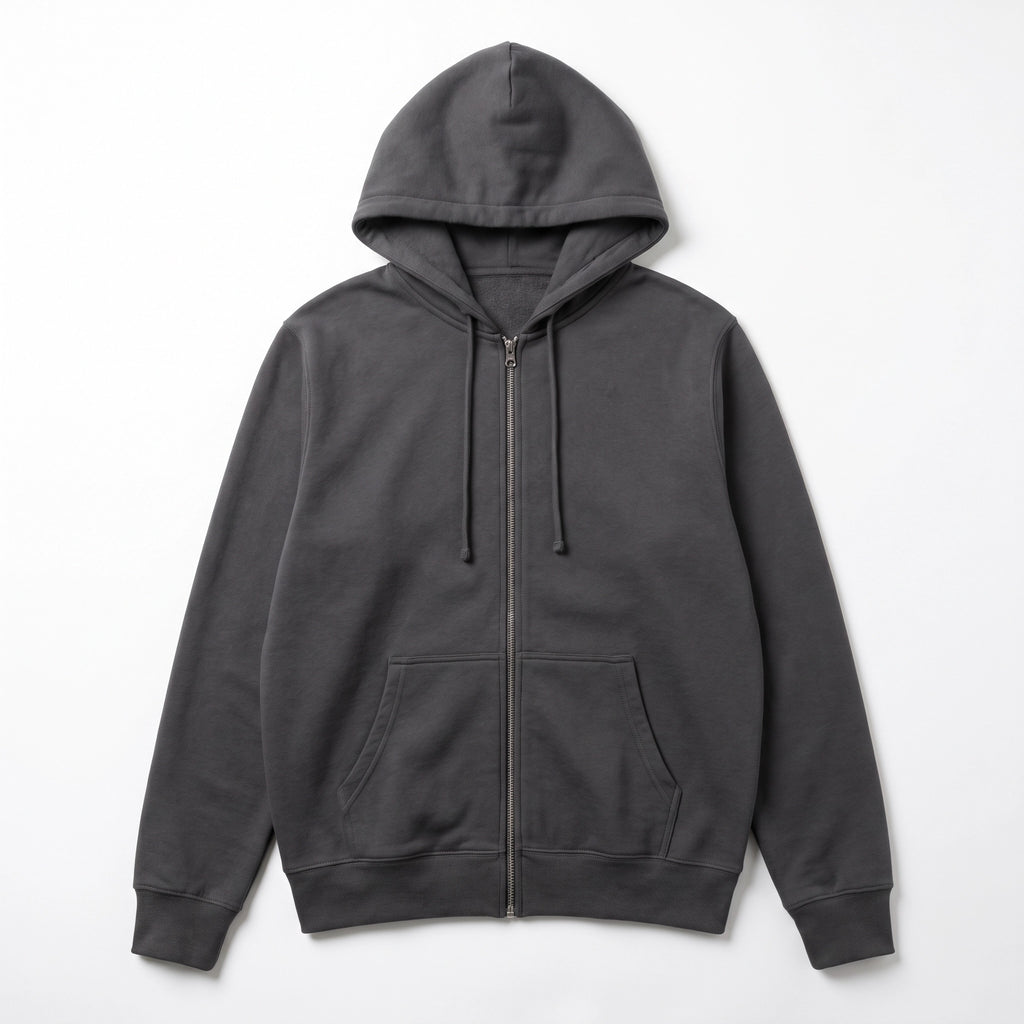Chaqueta Sudadera Hombre Gris Antracita | UP2 Fashion