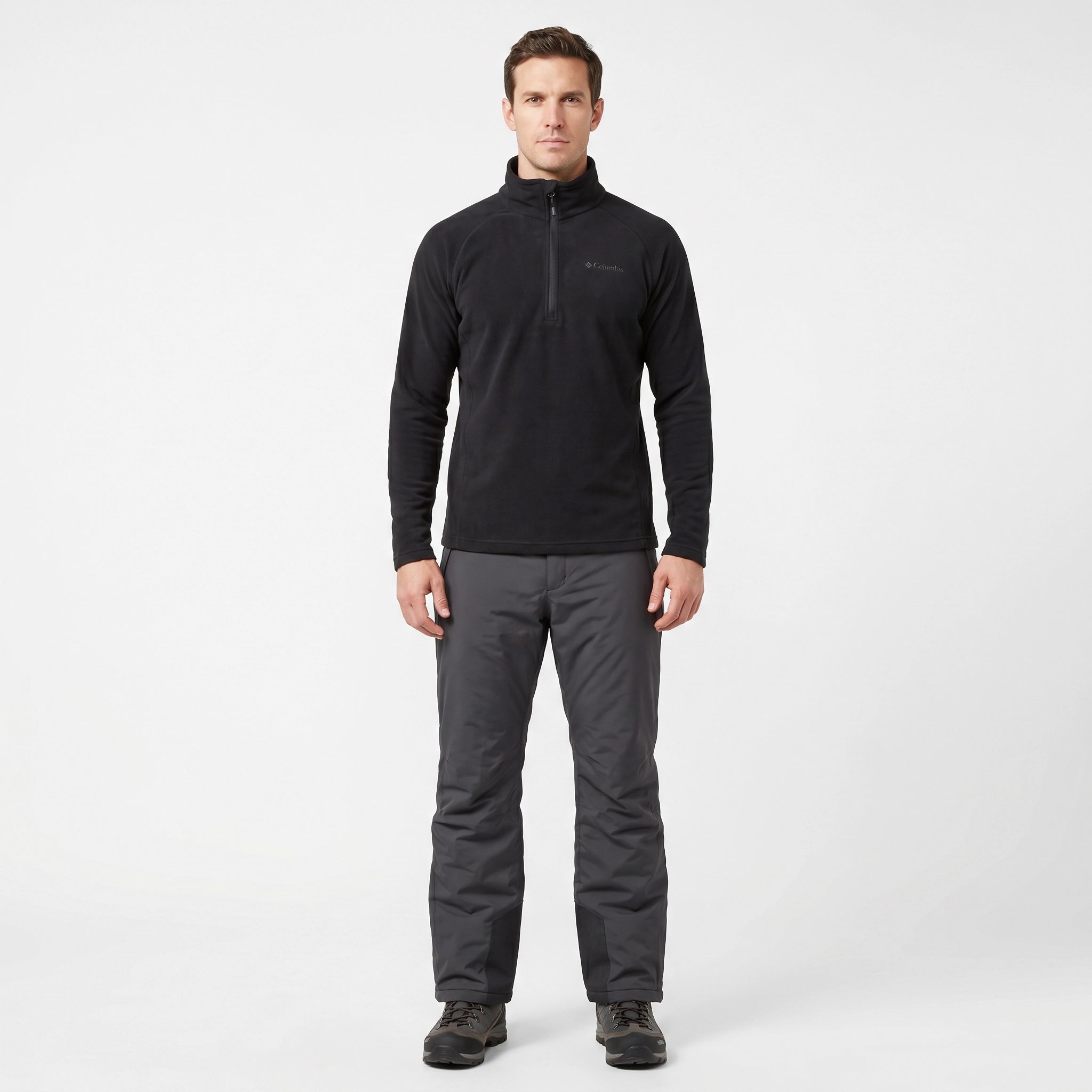Forro Polar Ski Hombre Negro | Crane