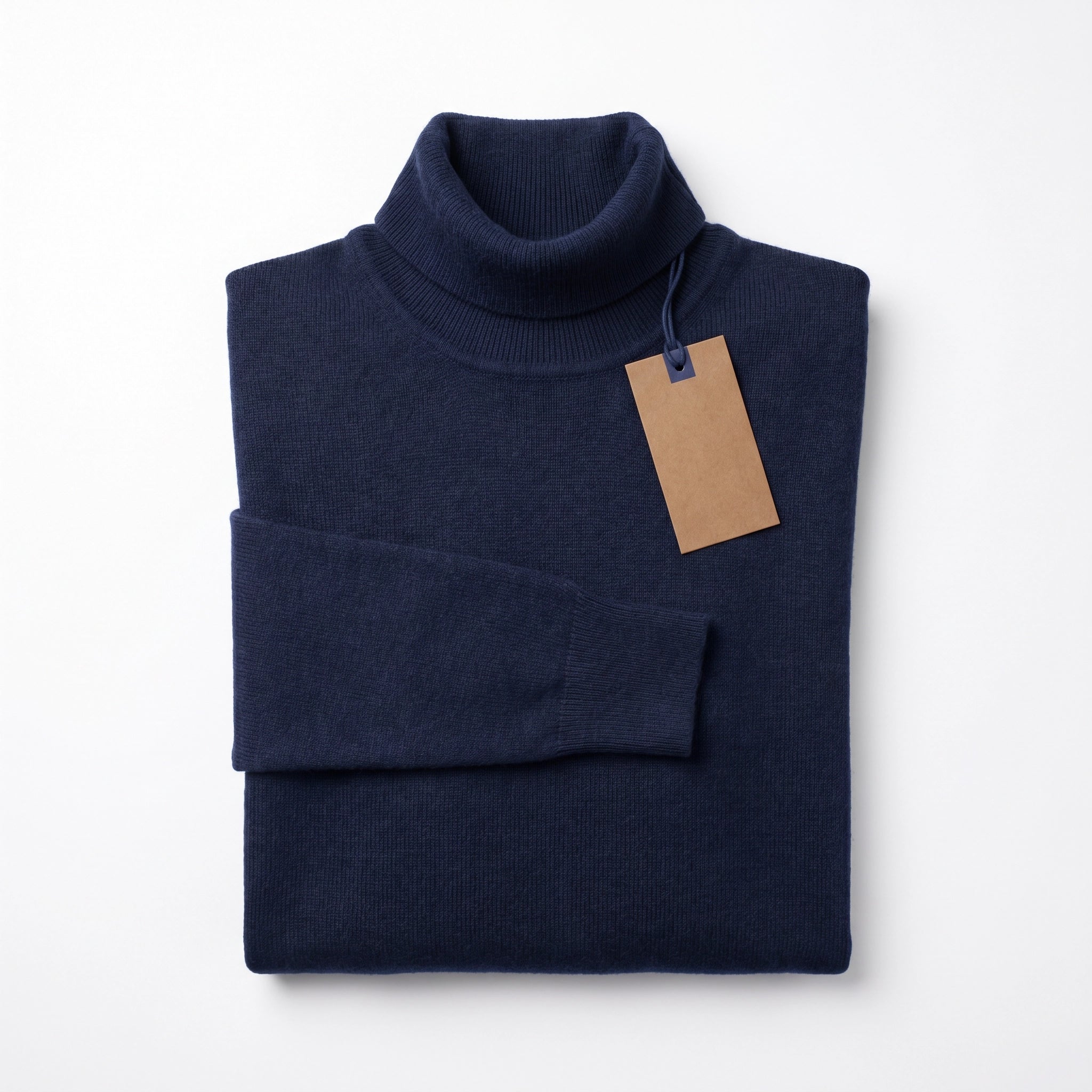 Jersey Cuello Alto Hombre Azul Marino | UP2 Fashion