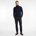 Jersey Cuello Alto Hombre Azul Marino | UP2 Fashion