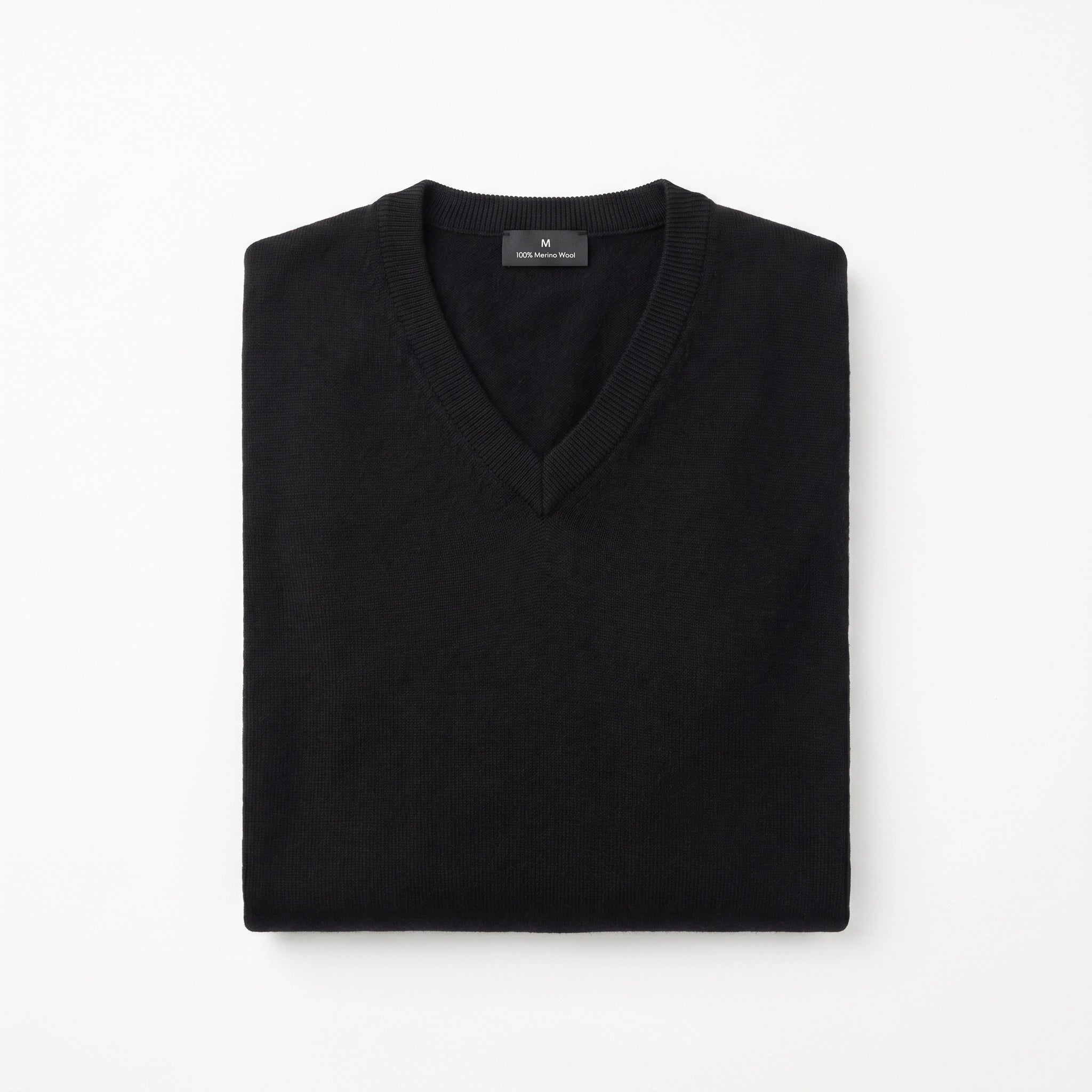 Jersey Merino Hombre Negro | UP2 Fashion