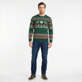 Jersey Navideño Hombre Verde Multicolor | UP2 Fashion