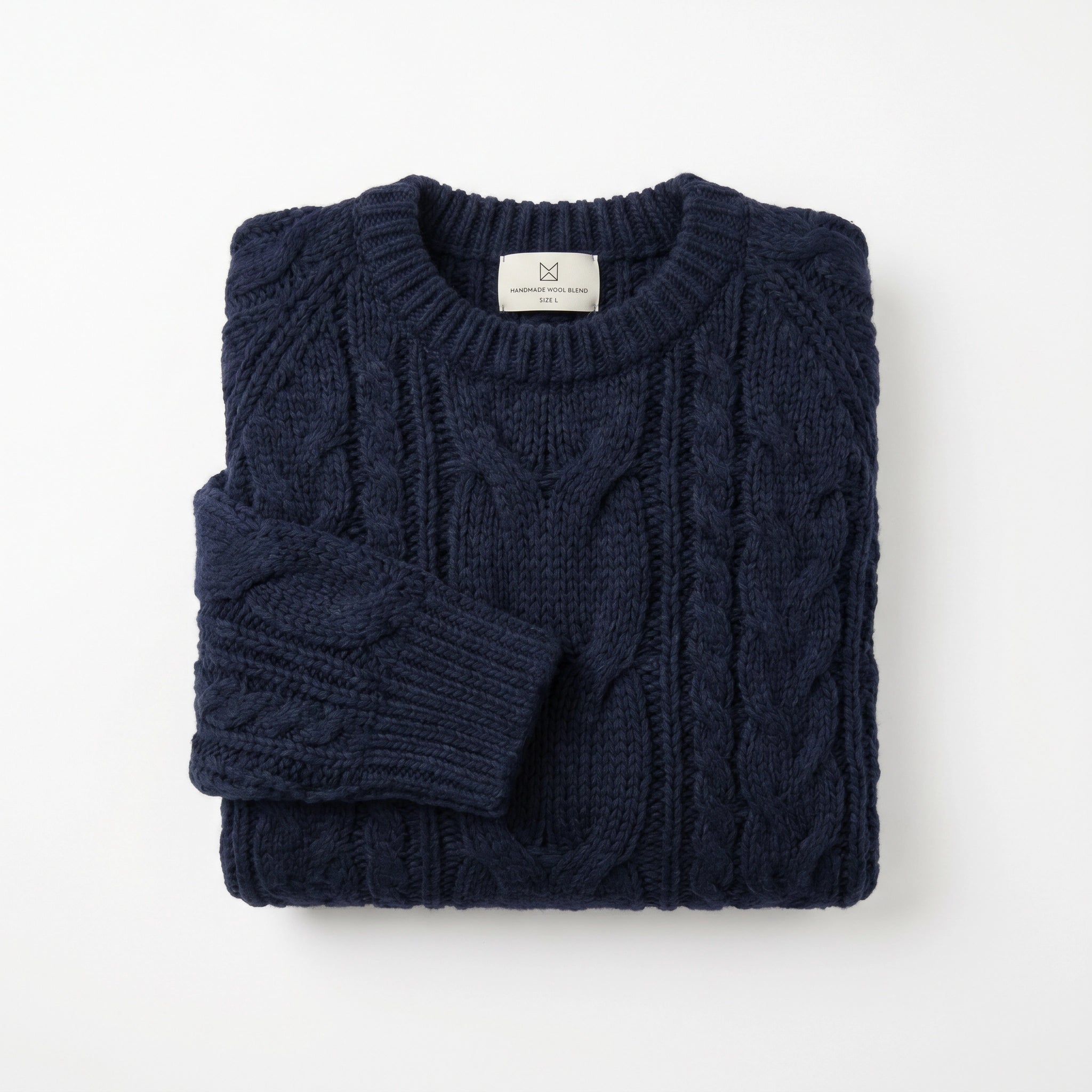 Jersey Punto Grueso Hombre Marino | UP2 Fashion