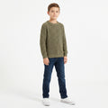Jersey Punto Infantil Caqui | L&D