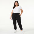 Jogger Mujer Curvy Negro XXL | UP2 Fashion