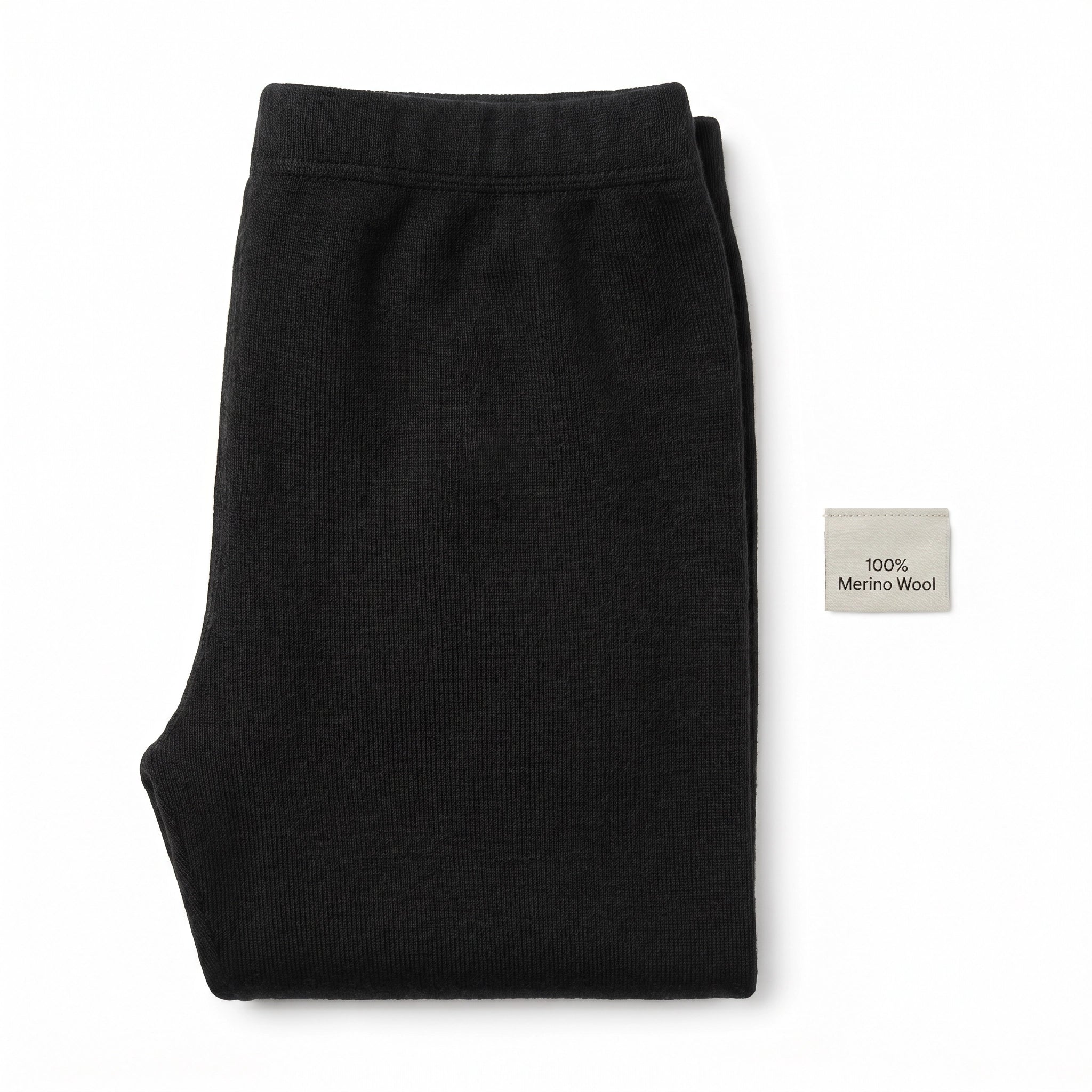 Mallas Térmicas Merino Hombre Negro | Crane