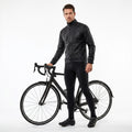 Pantalón Lluvia Ciclismo Hombre Negro | Crane