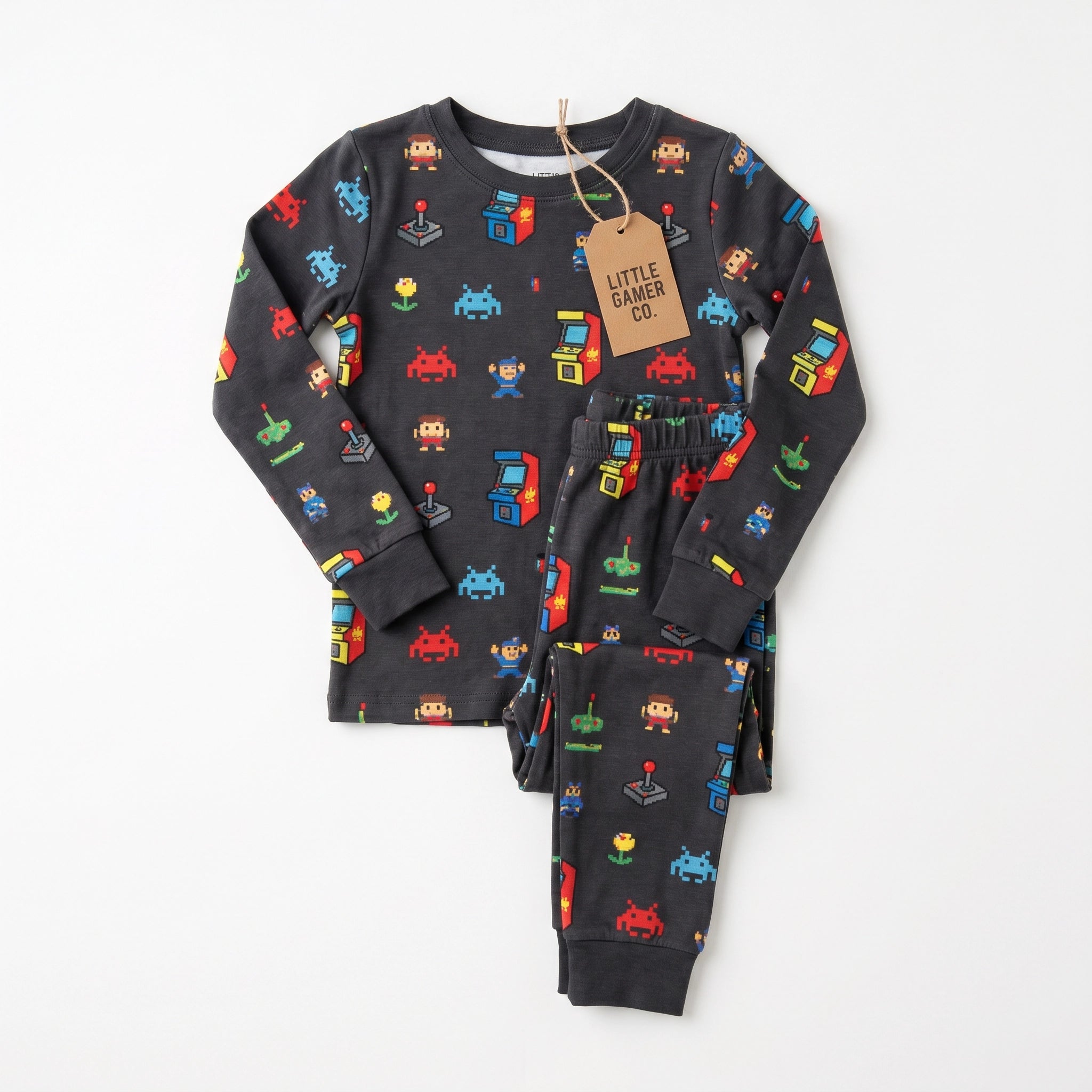 Pijama Infantil Gamer Gris | L&D