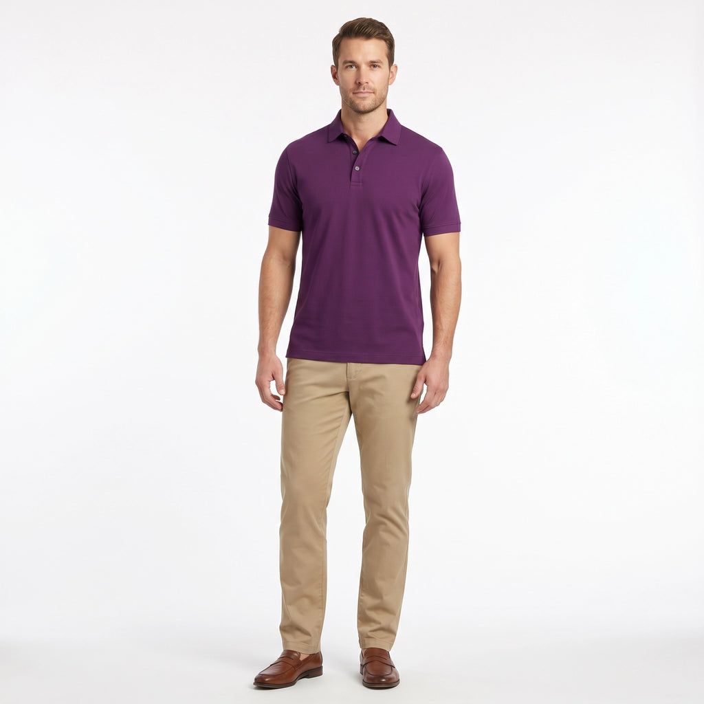 Polo Hombre Morado | UP2 Fashion