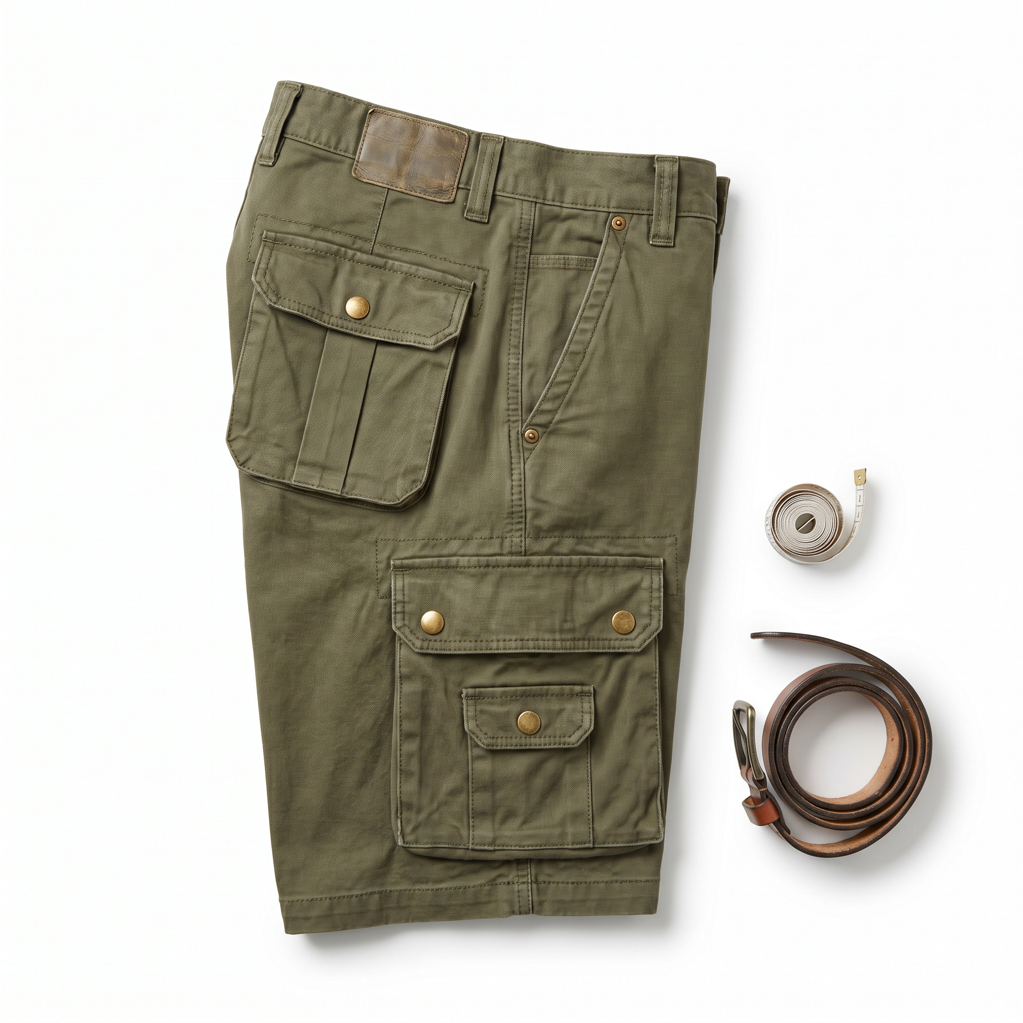 Short Trabajo Hombre Verde Oliva TopCraft | TopCraft