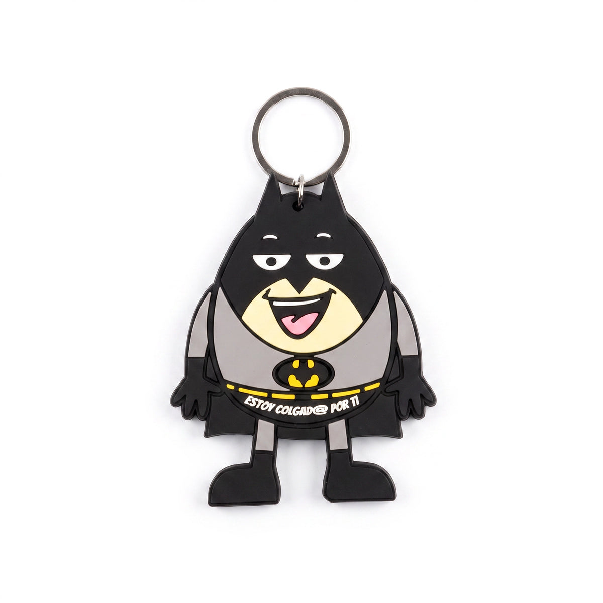 Llavero de Goma Batman 'Estoy Colgad@ por Ti'