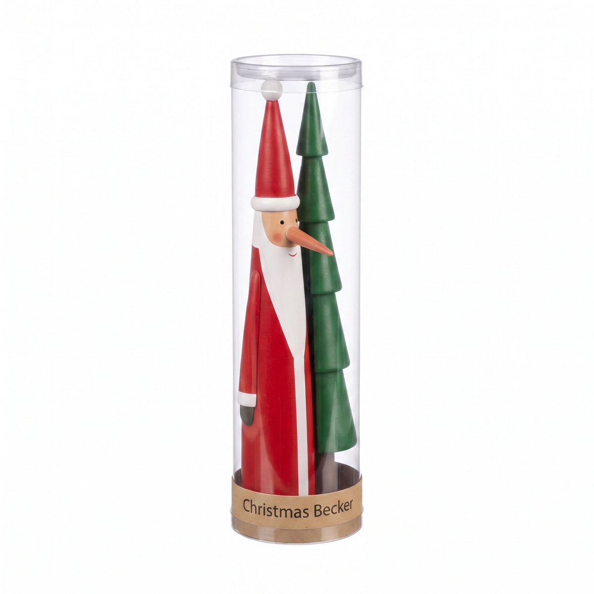 Decoración Navideña Santa y Árbol — Para Árbol de Navidad