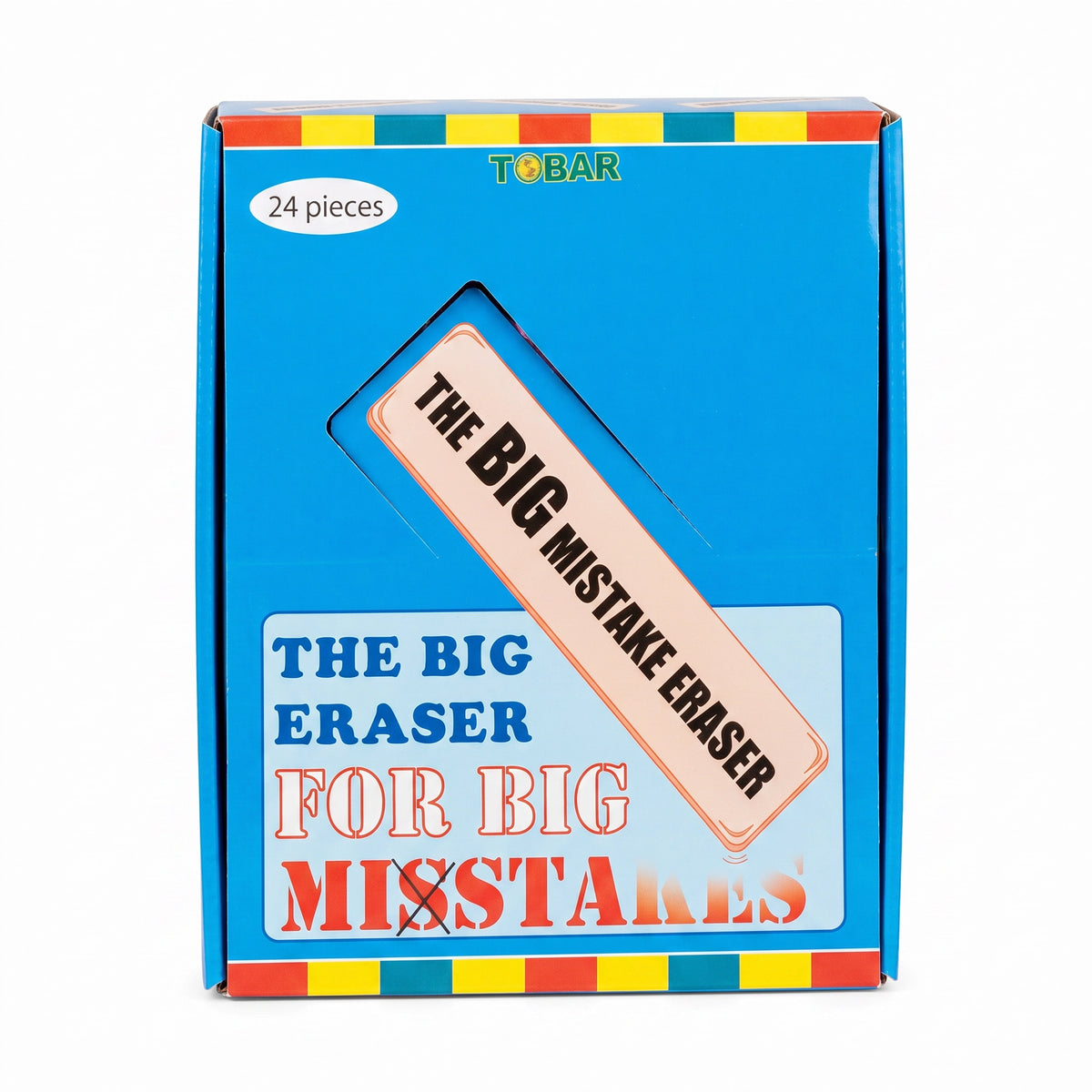 Pack 24 Gomas de Borrar Tobar 'The Big Eraser'