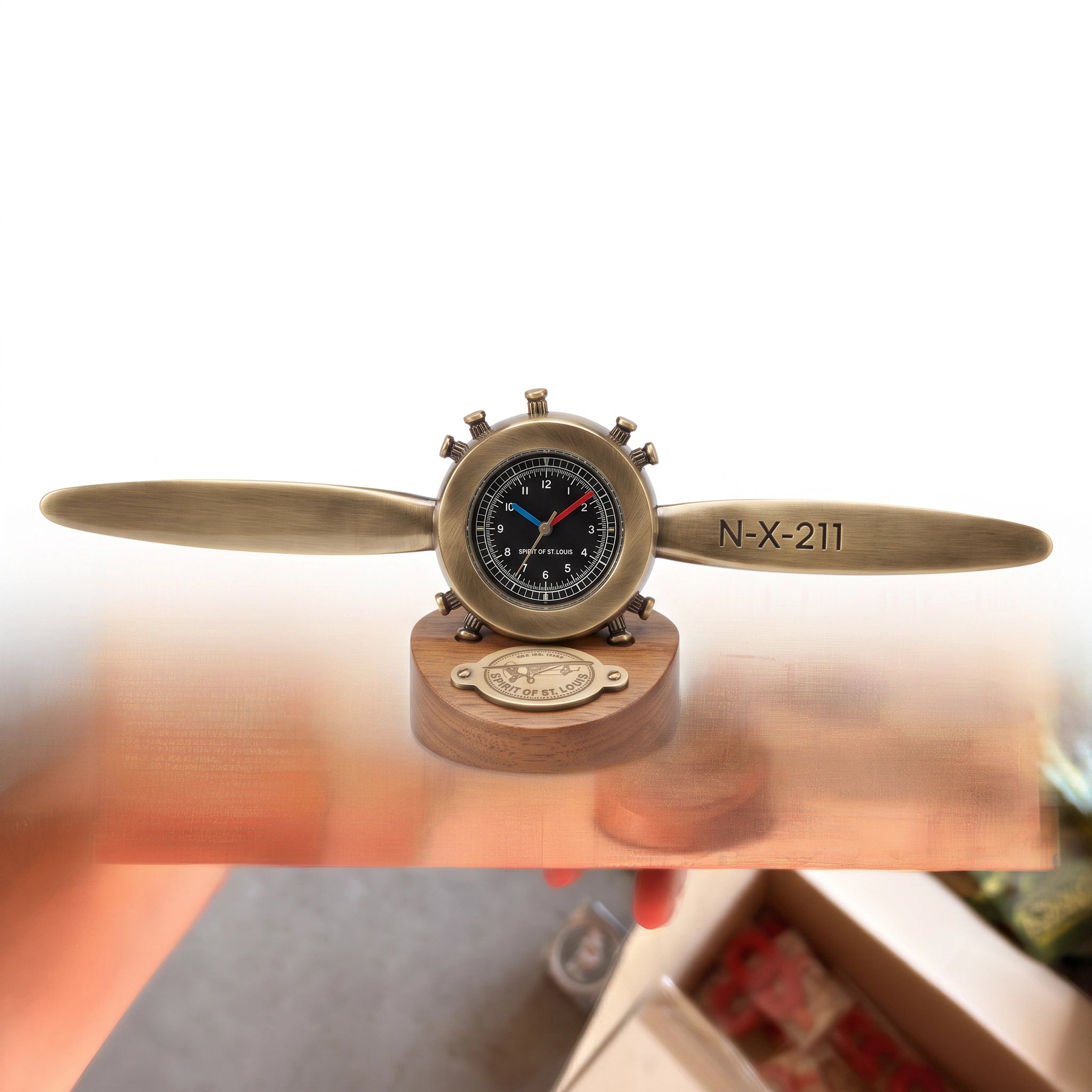 Reloj de Hélice Spirit of St. Louis — Escritorio