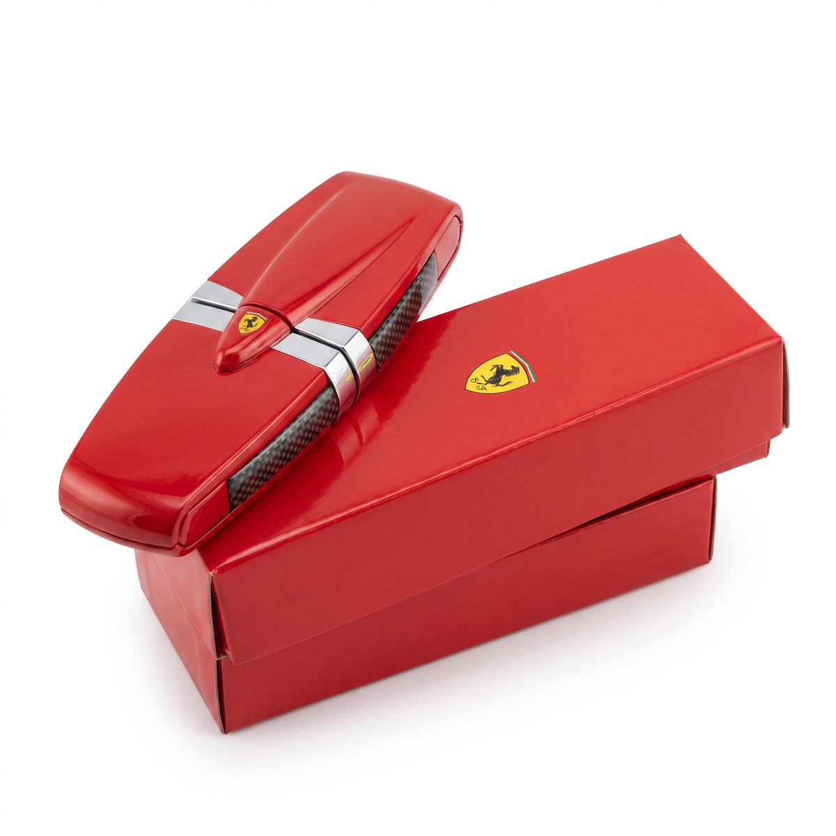Encendedor Ferrari Rojo — Diseño Deportivo Original