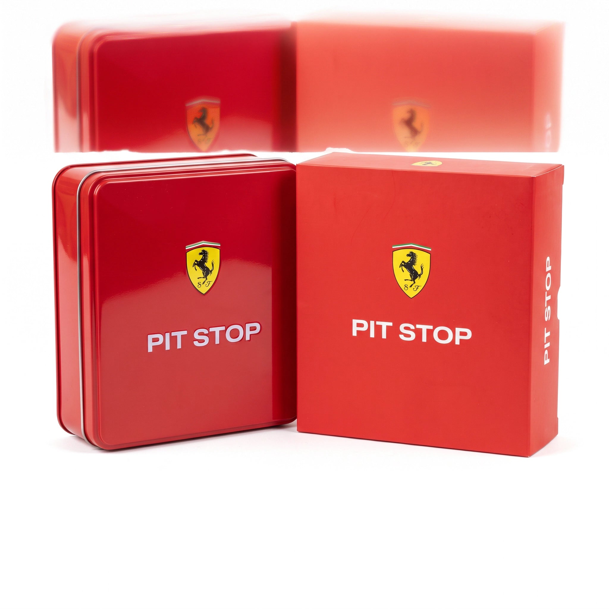 Set Ferrari Pit Stop — Estuche y Libreta Roja