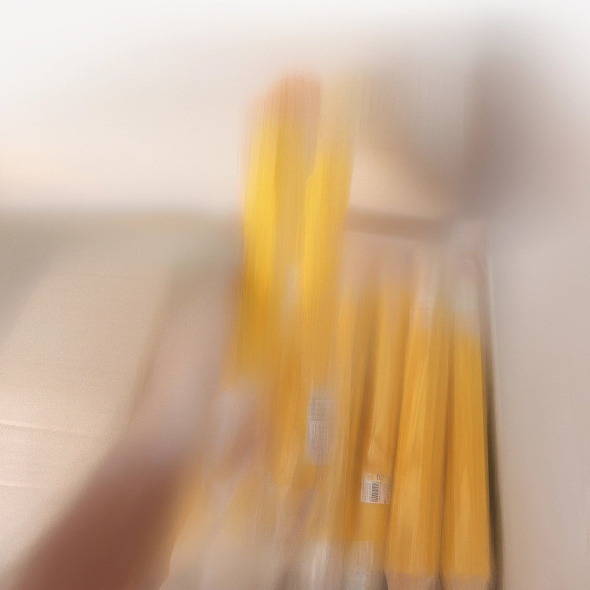 Lápiz Gigante Amarillo con Goma Rosa — Decorativo