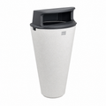 Papelera Exterior Vilagrasa MOAI-01 — 01 Papelera Cap.200L Ø665X942 Mm