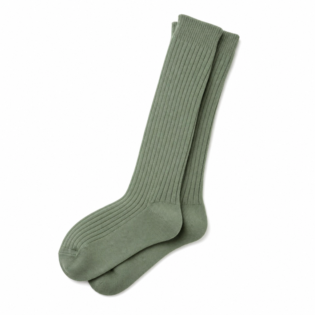 Calcetines Altos de Mujer 39-42 Verde | UP2 FASHION