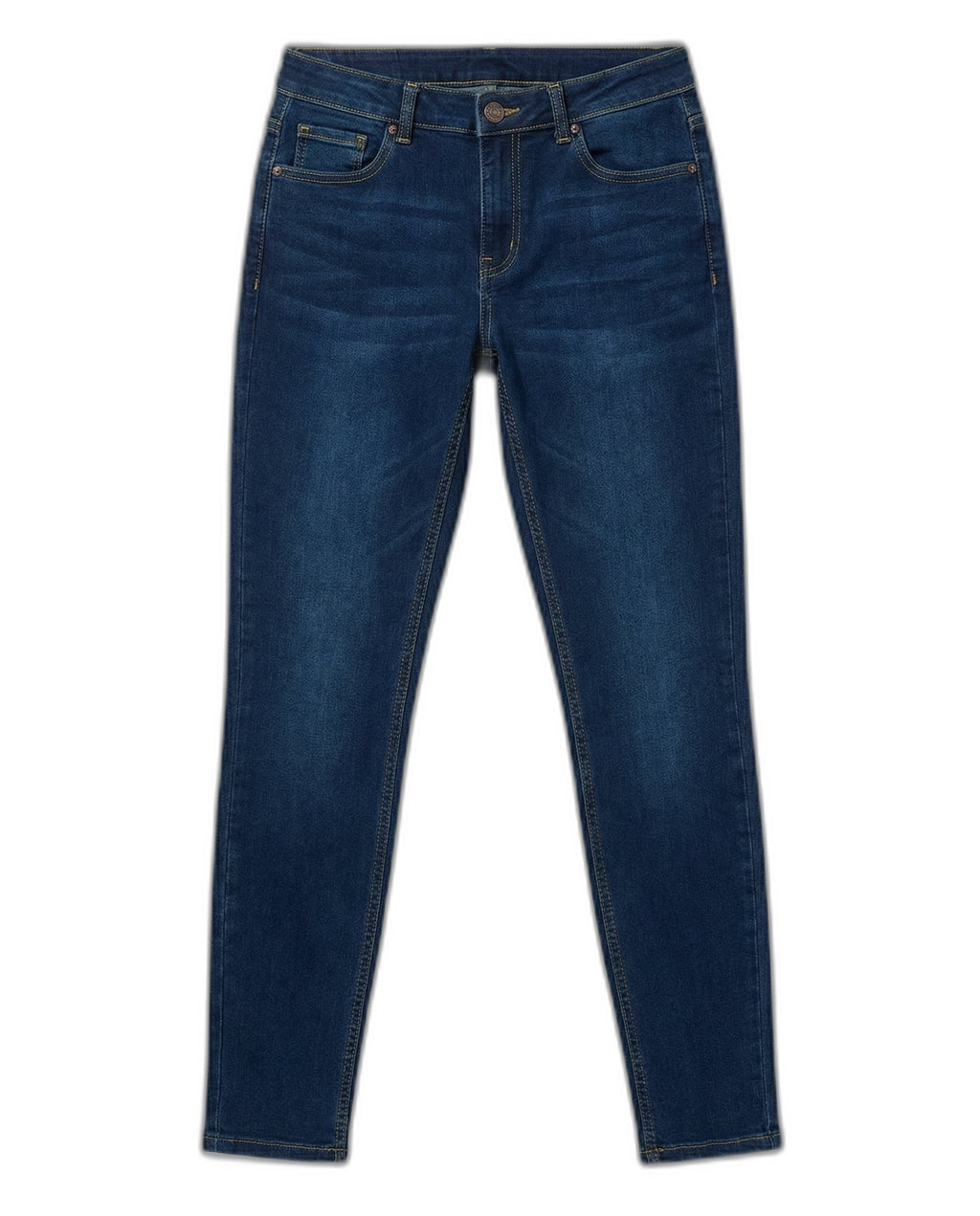 Jeans Mujer Slim Fit Azul Oscuro - Talla 44 (XL) | UP2 Fashion