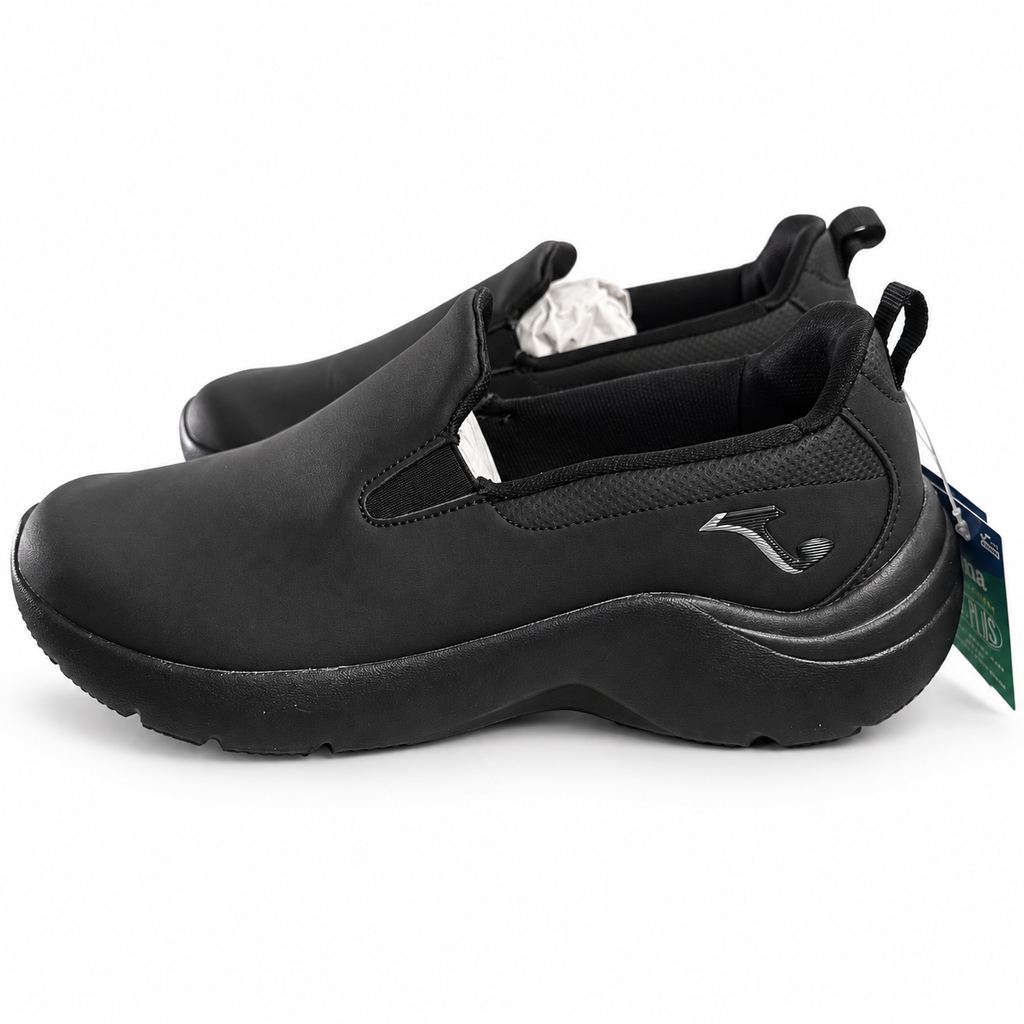 Joma Laceless Lady 2201 negras sin cordones, talla 40 — fondo blanco
