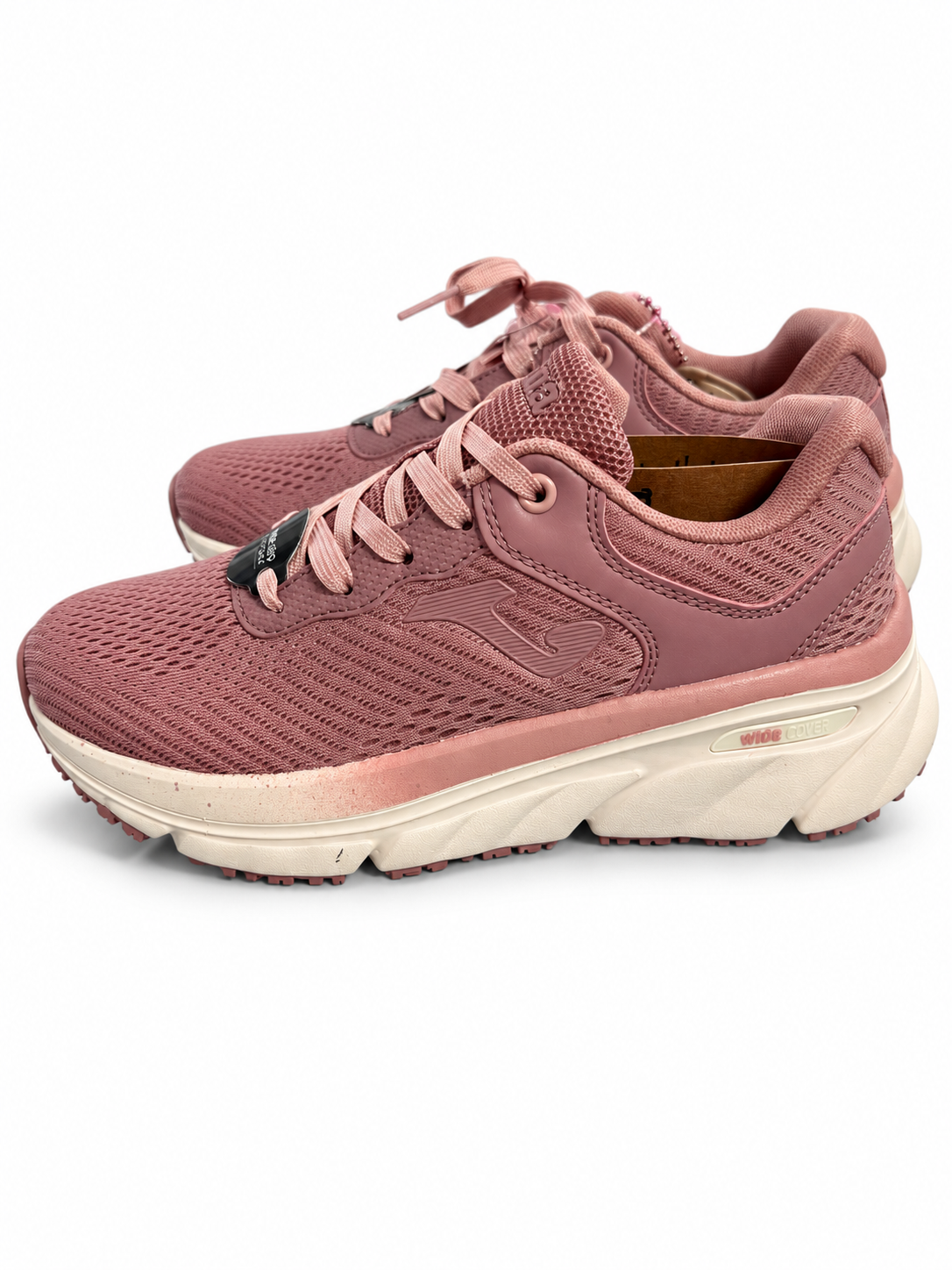 Joma Atenea Lady 2620 rosas sobre fondo blanco; pequeña marca visible en la suela