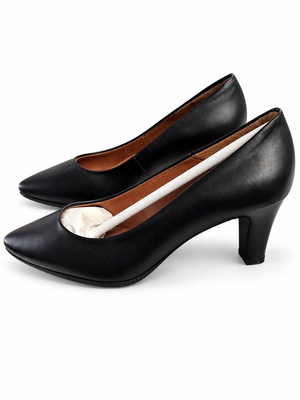 Zapatos de salón Chamby 4276 negros de tacón talla 36 — vista del par
