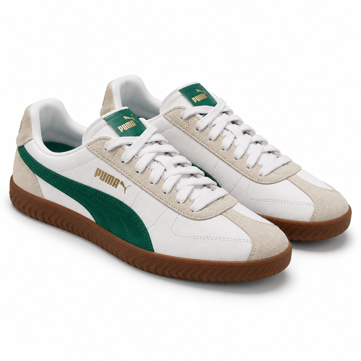 Zapatillas Puma Club Kayzer OG 402604 Blancas y Verdes Unisex - vista principal
