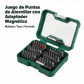 Juego de Puntas de Atornillar con Adaptador Magnético | Parkside