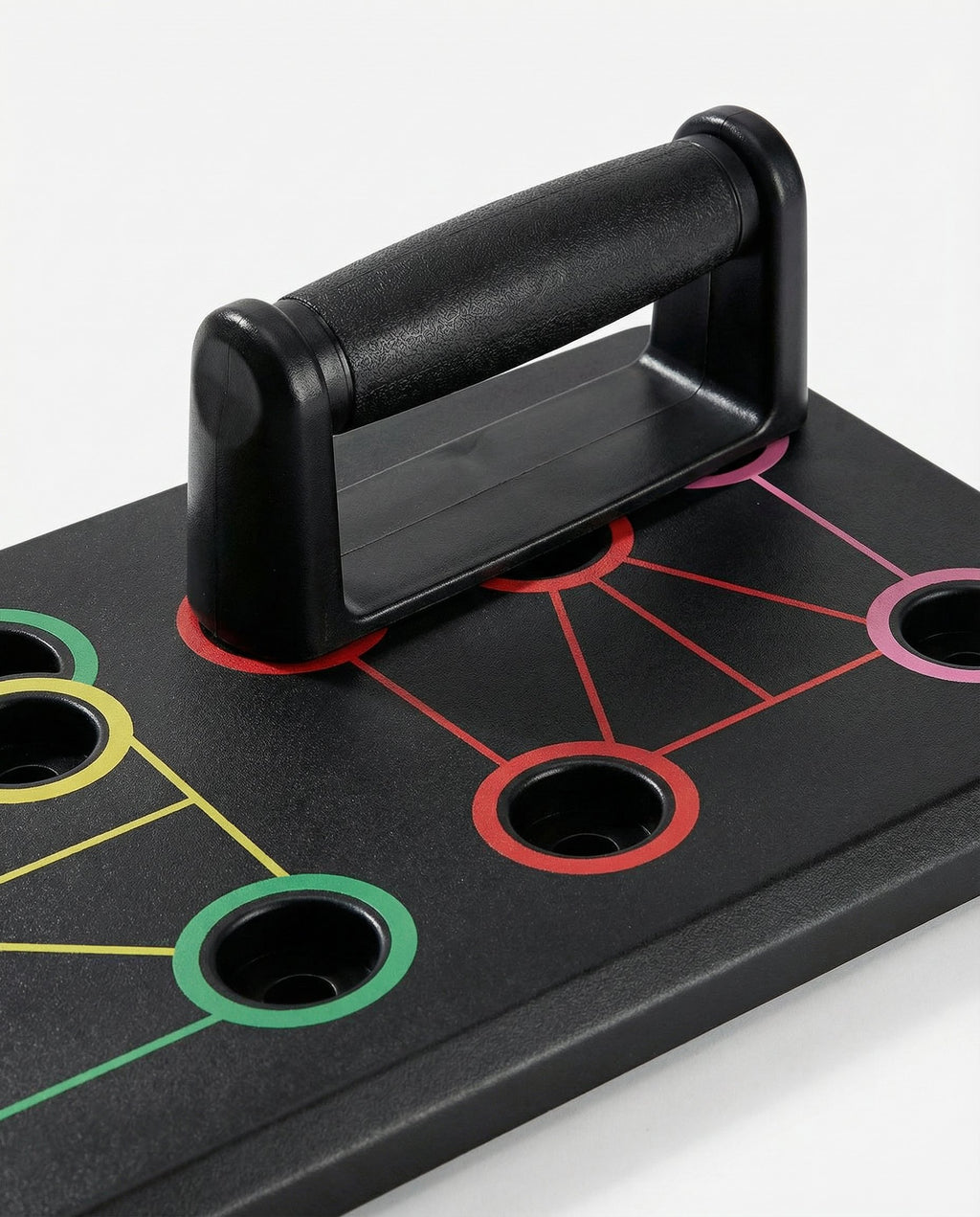 Tabla Push-Up Board Multifunción con Guía de Ejercicios - Crivit