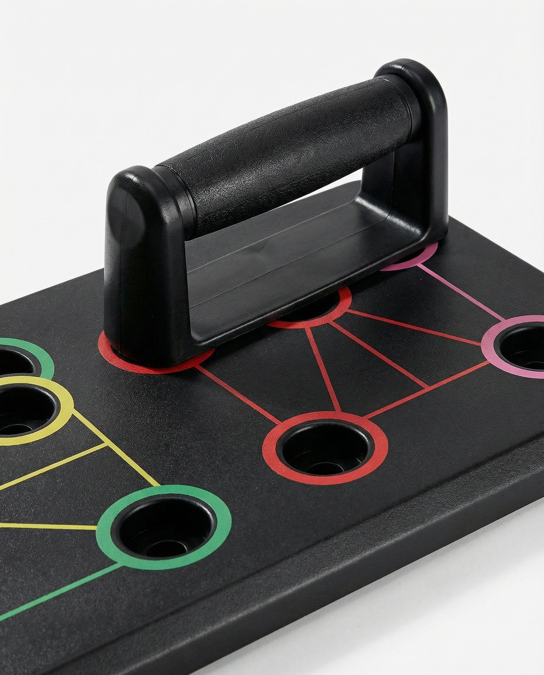Tabla Push-Up Board Multifunción con Guía de Ejercicios - Crivit