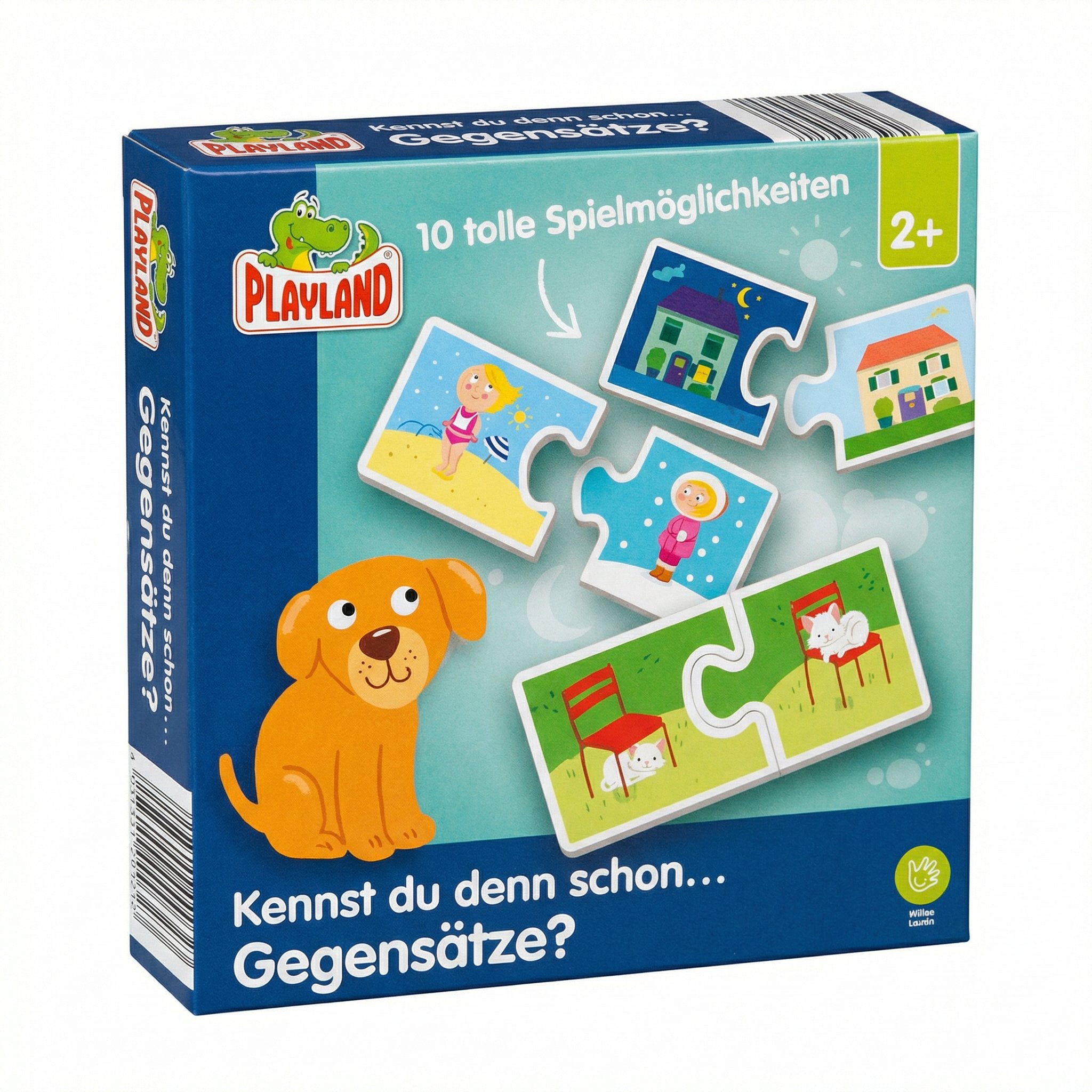 Puzzle Educativo Los Opuestos 10 Juegos en 1 - Playland