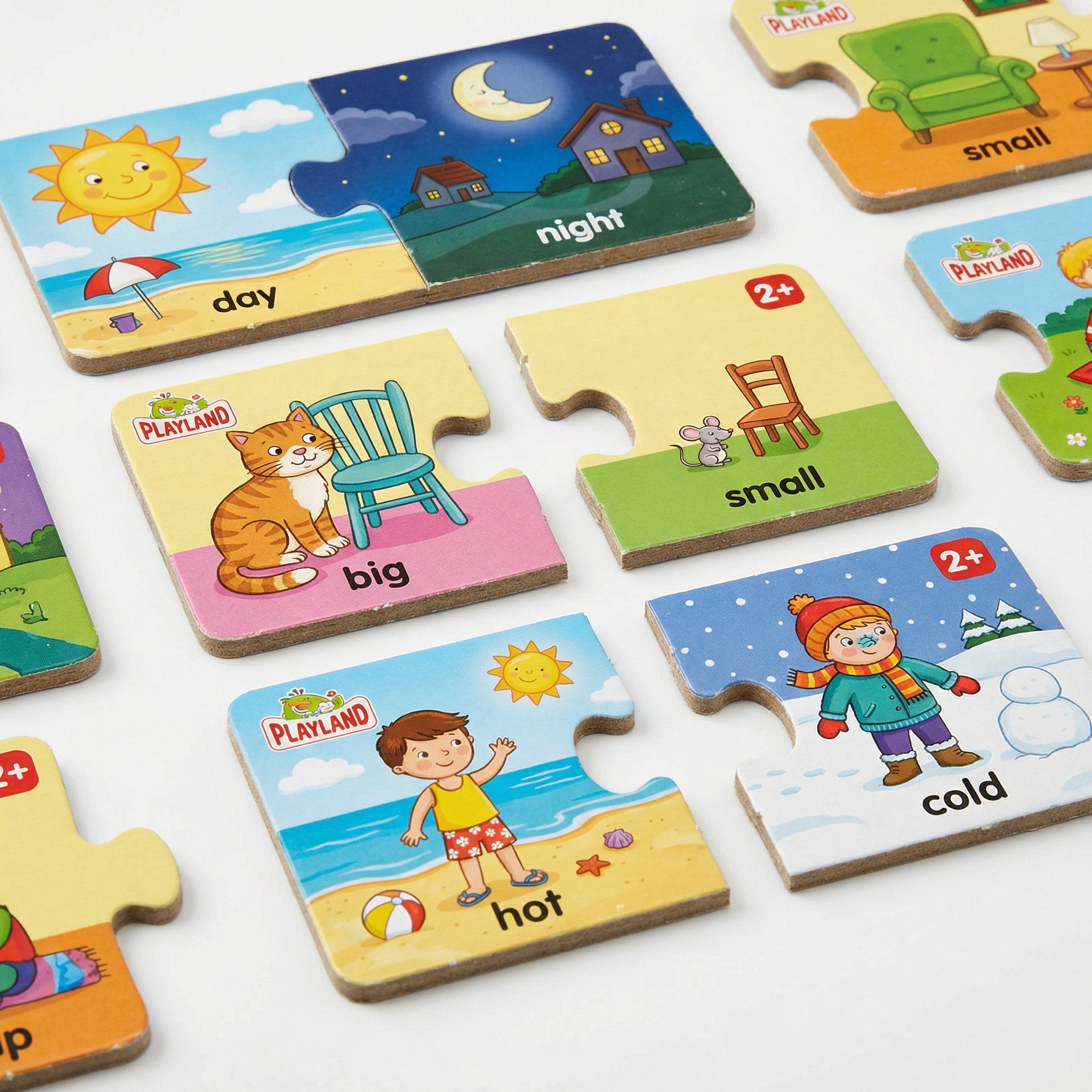 Puzzle Educativo Los Opuestos 10 Juegos en 1 - Playland