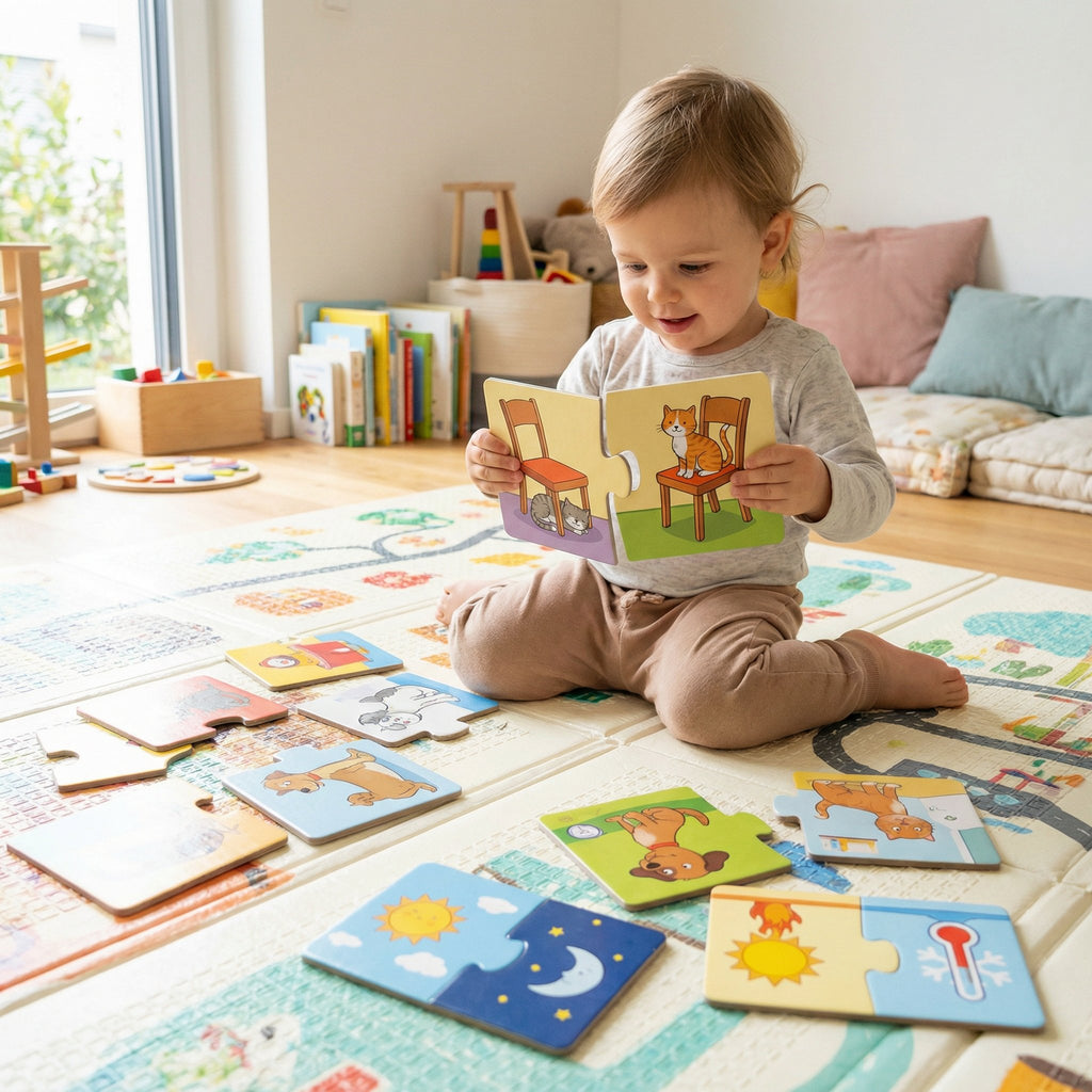Puzzle Educativo Los Opuestos 10 Juegos en 1 - Playland