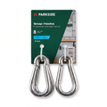 Parkside Set 4 Mosquetones 8 × 80 mm hasta 230 kg