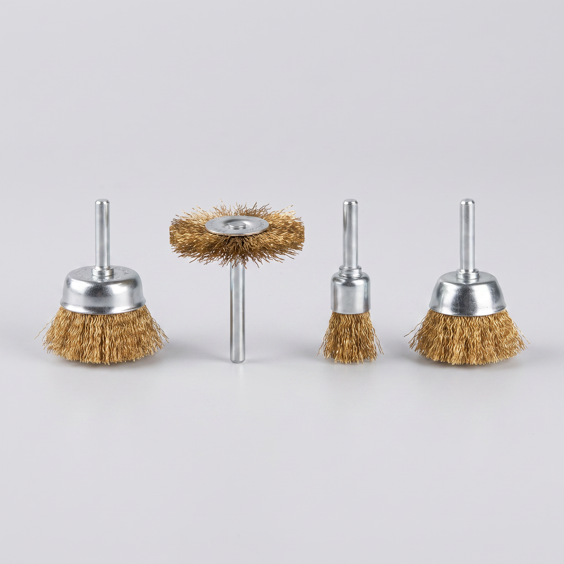 Parkside Set 4 Cepillos de Alambre para Taladro PDBV 4 A1