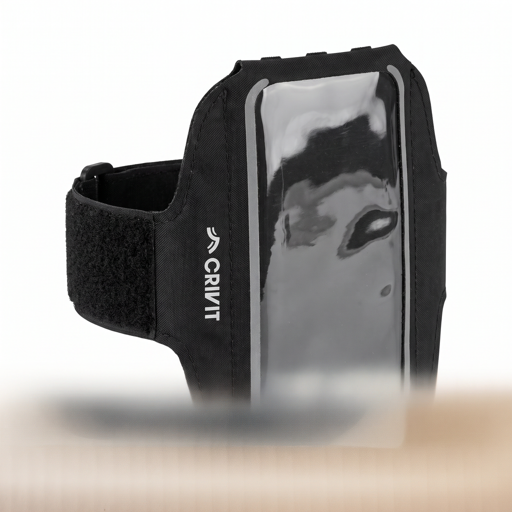 Crivit Brazalete Deportivo para Smartphone Negro