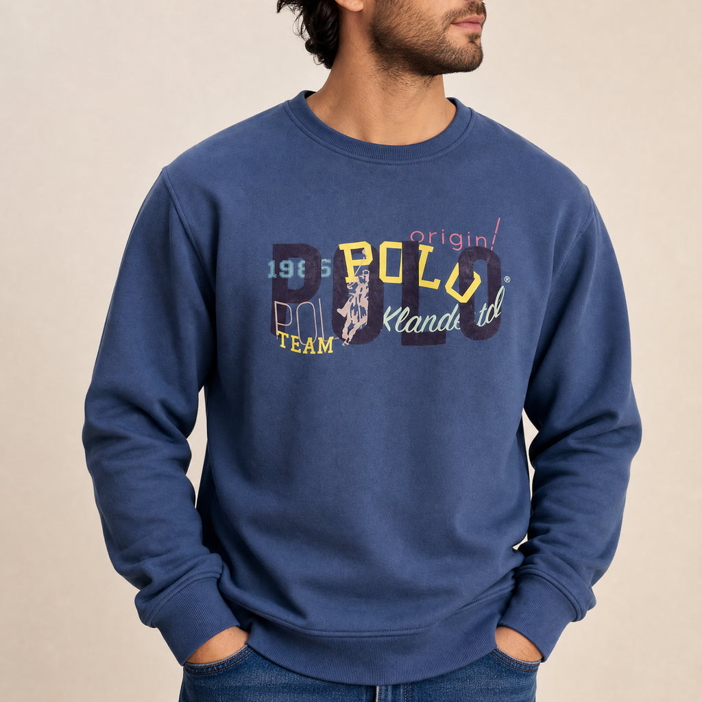 Sudadera Hombre Azul Talla 3XL