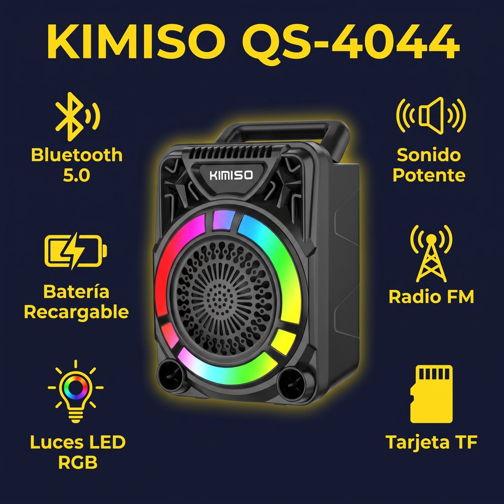 Altavoz Karaoke Kimiso QS-4044