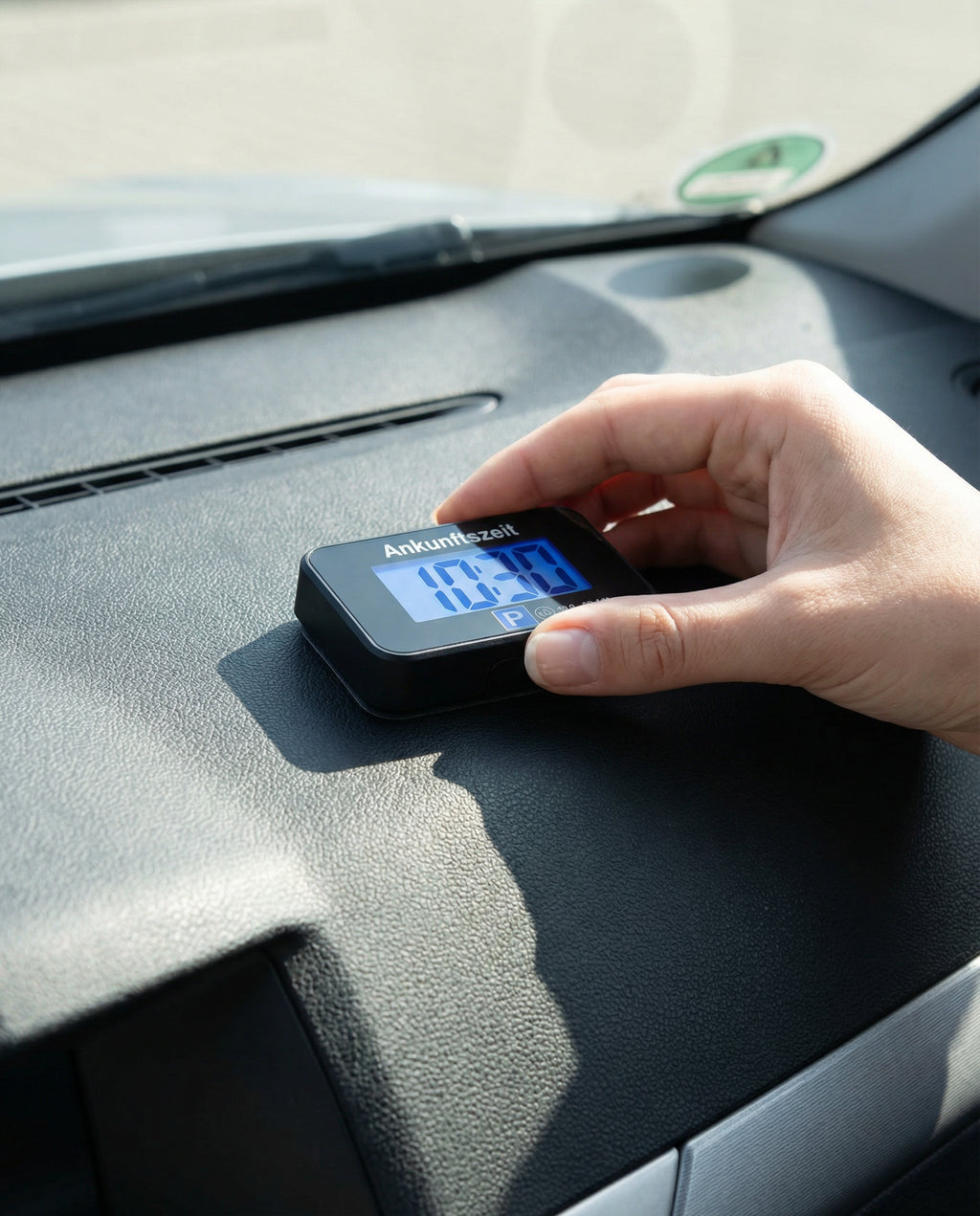 Reloj de Aparcamiento Automático Digital LCD con Sensor Movimiento | Auto XS
