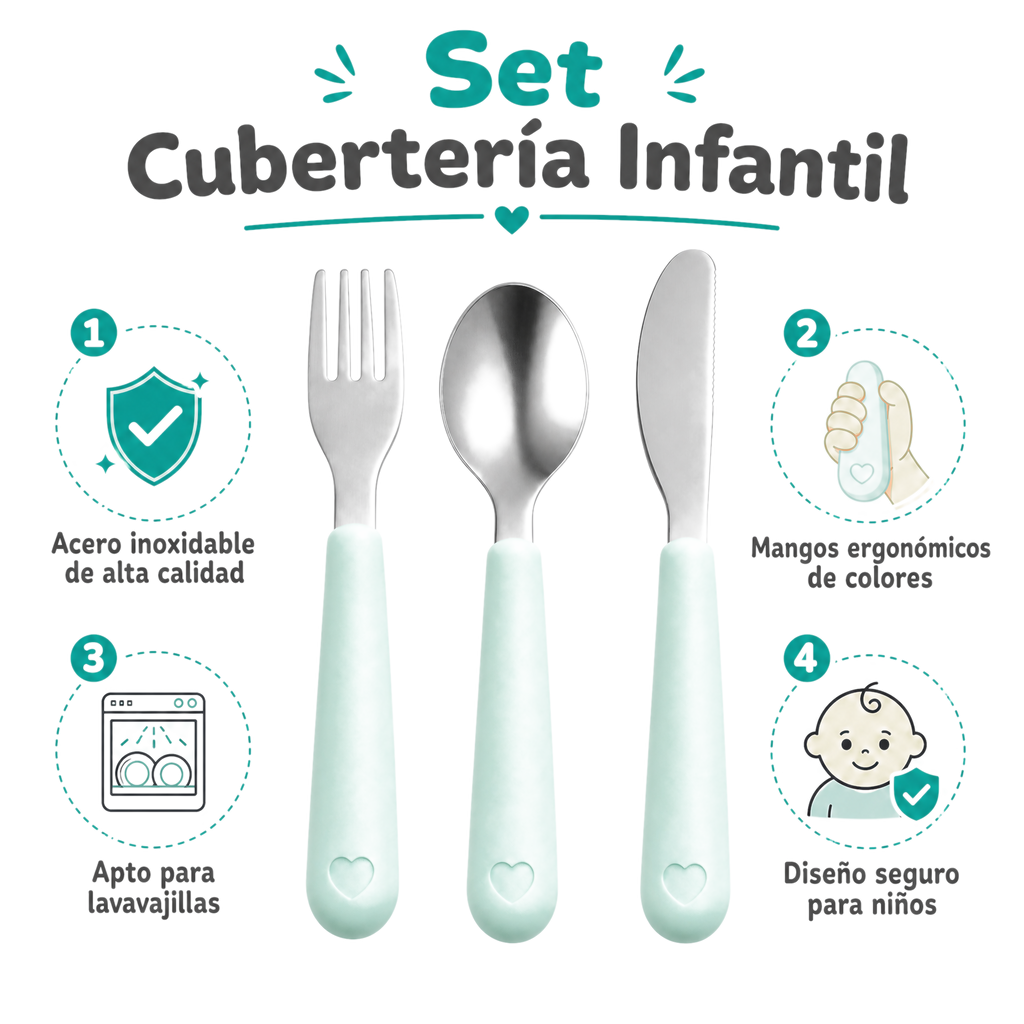 Set Cuberteria Infantil
