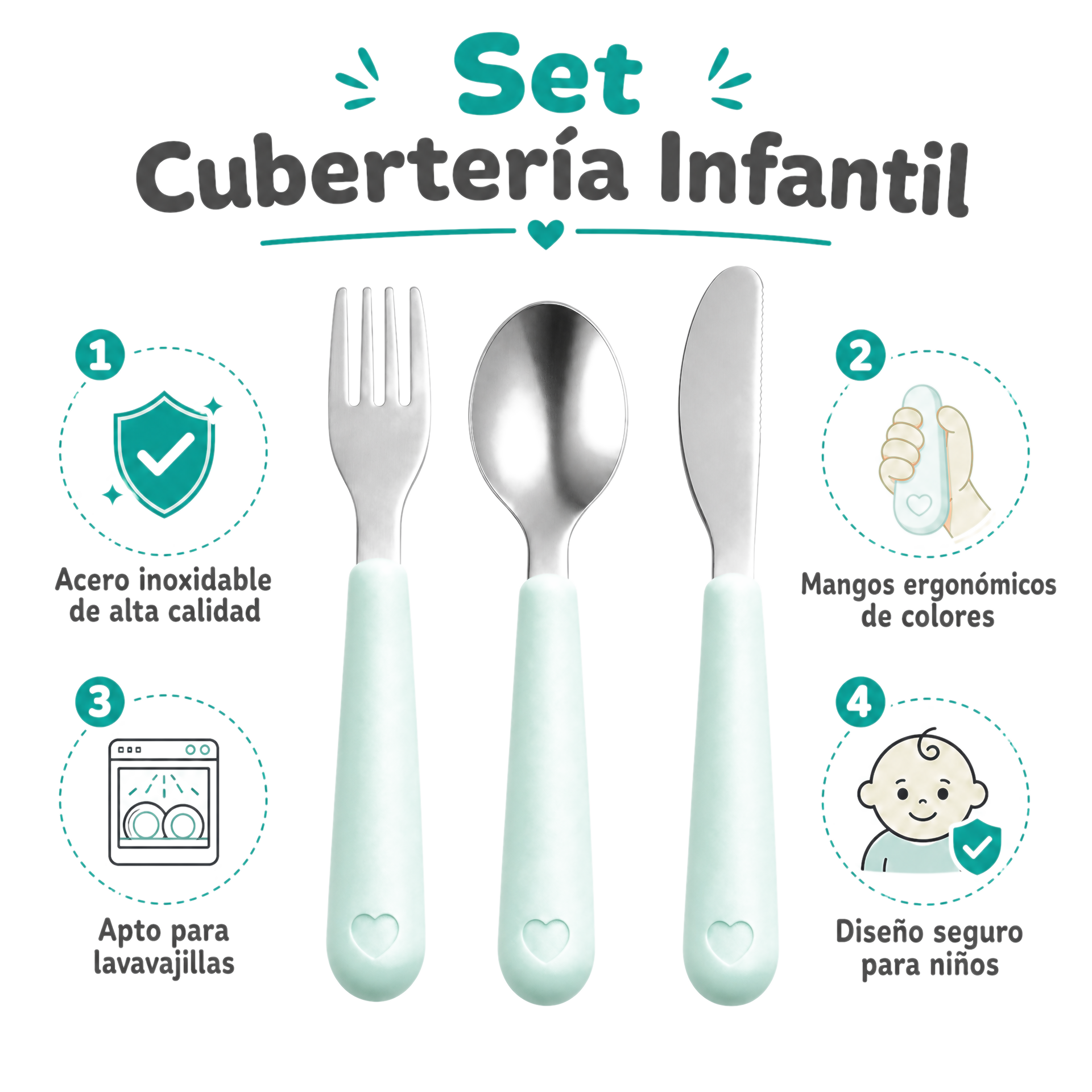 Set Cuberteria Infantil