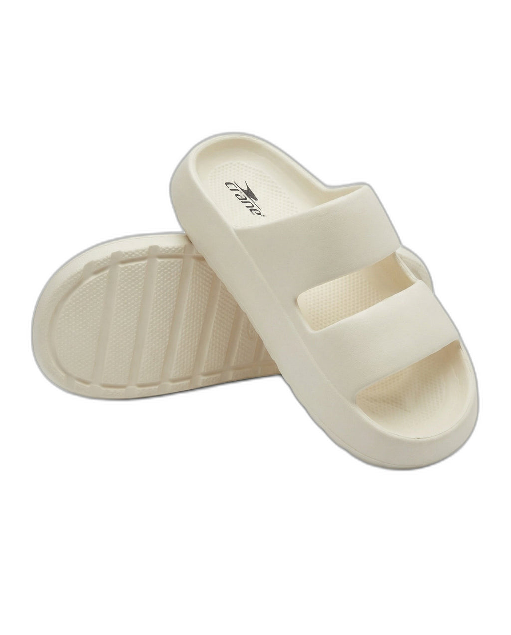 Sandalias Sugar Cane EVA Blancas Eco-Friendly | Crane