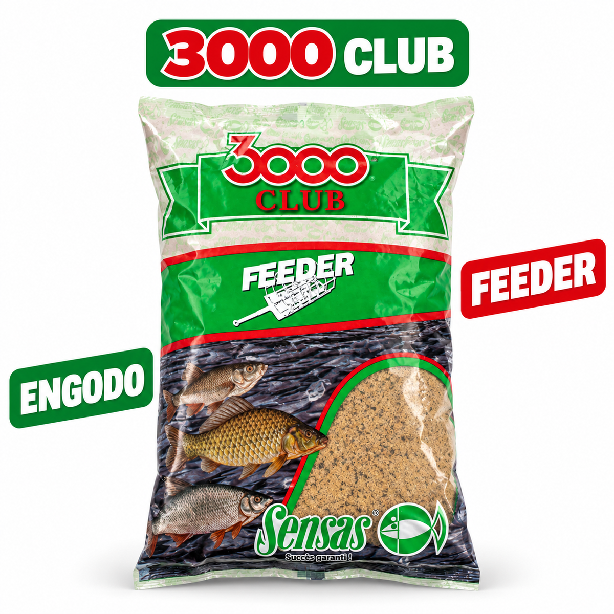 Sensas 3000 Club Feeder · Engodo - características
