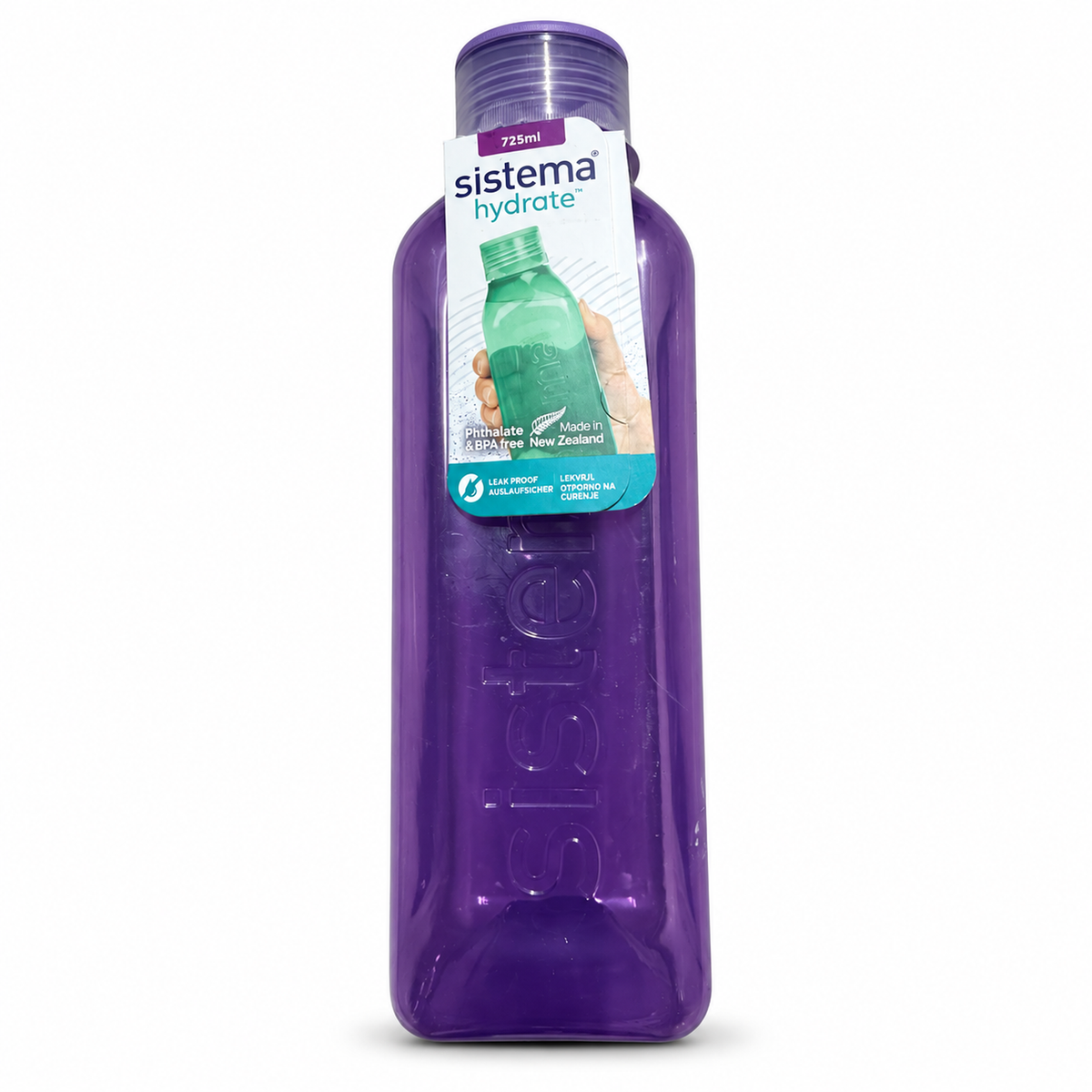 Botella Sistema Hydrate morada 725 ml con etiqueta original