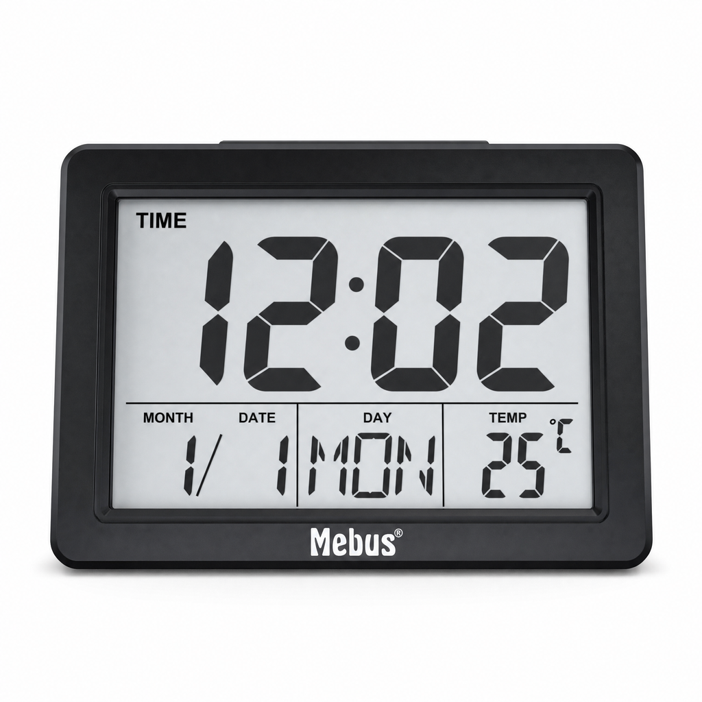 Mebus 25739 Despertador Digital con Pantalla Extragrande