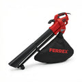 Soplador Aspirador de Hojas Eléctrico 3300W 3 en 1 con Bolsa 45L | Ferrex