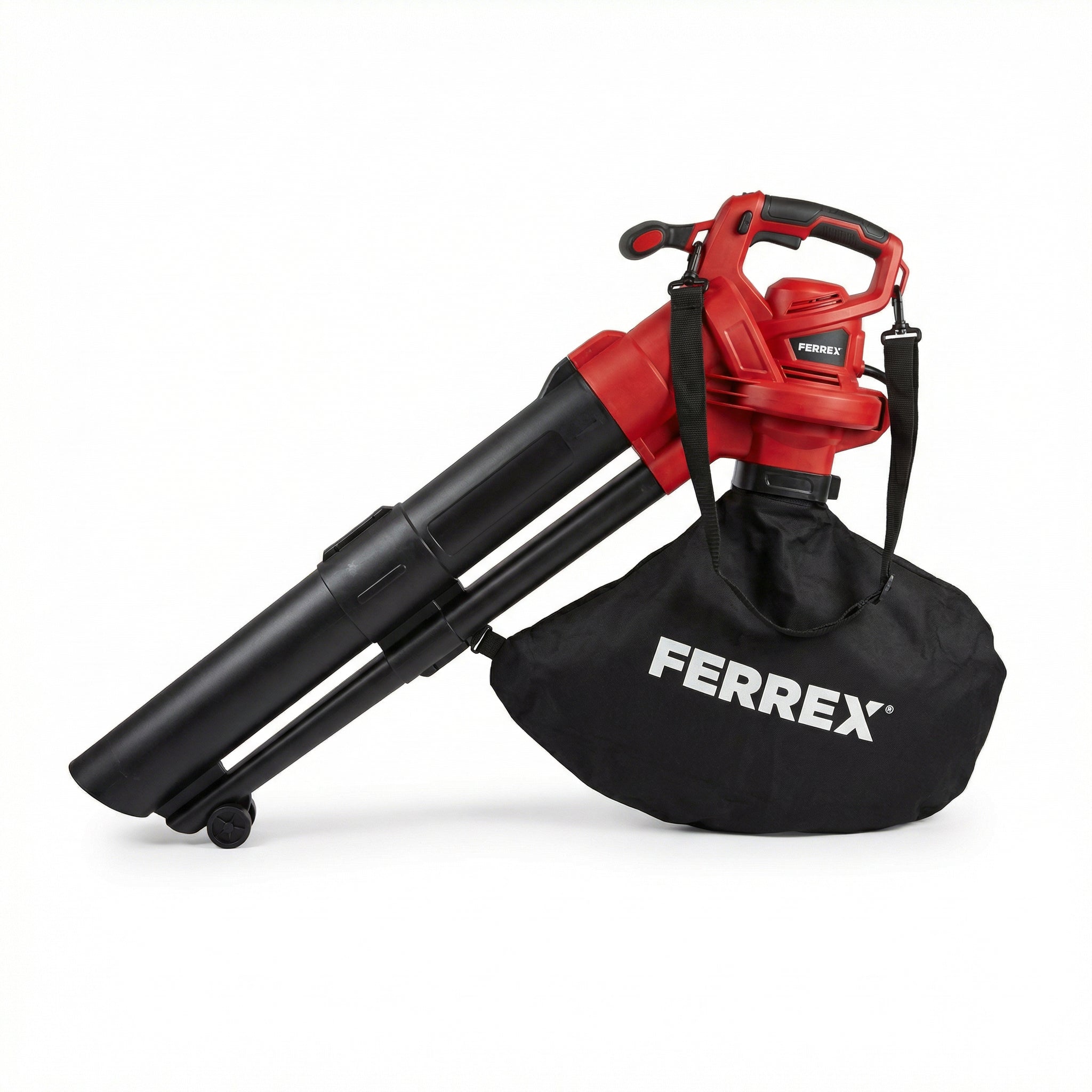 Soplador Aspirador de Hojas Eléctrico 3300W 3 en 1 con Bolsa 45L | Ferrex