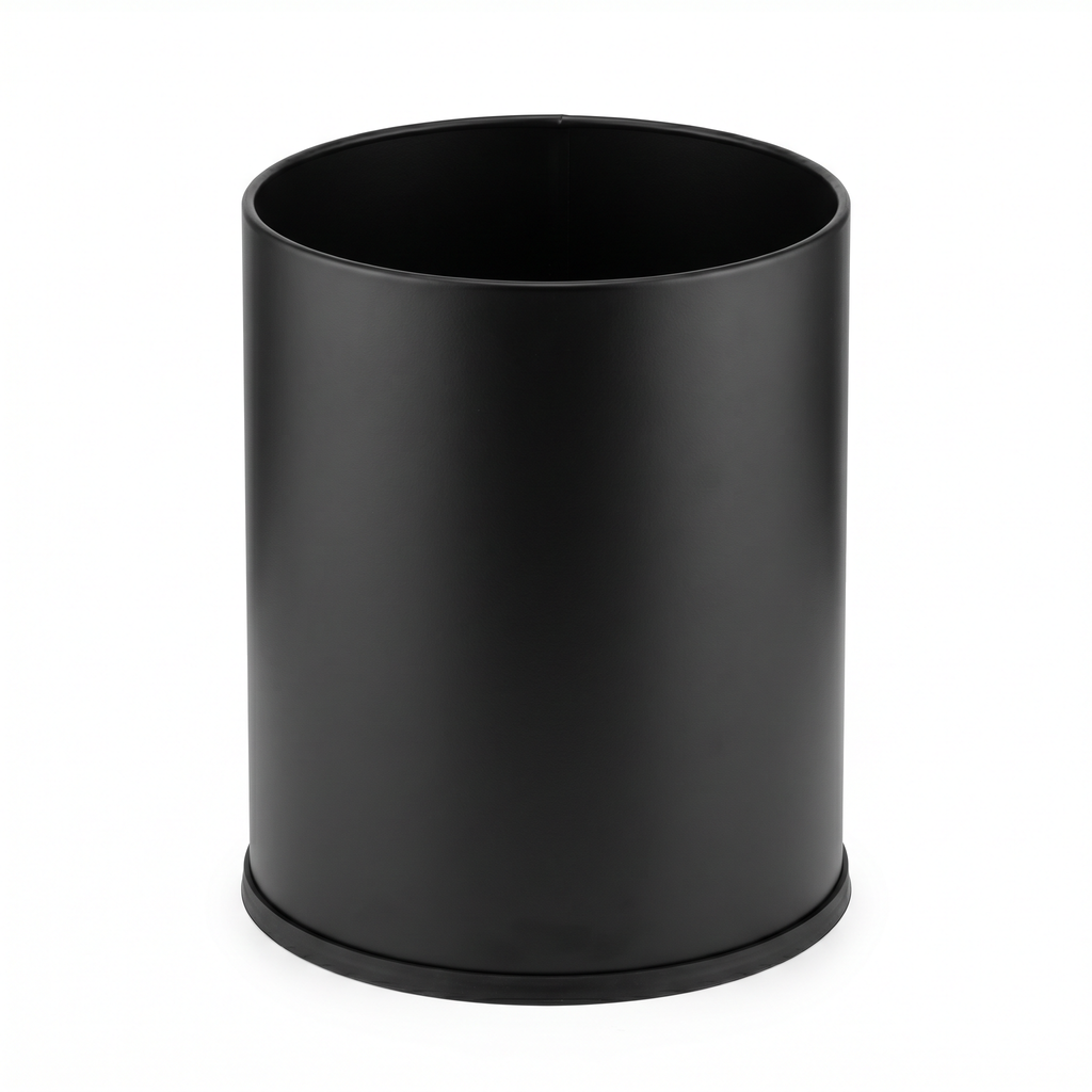 Papelera de Oficina Vilagrasa BAS-1004 NEGRO — 1004 Negro 14 Litros