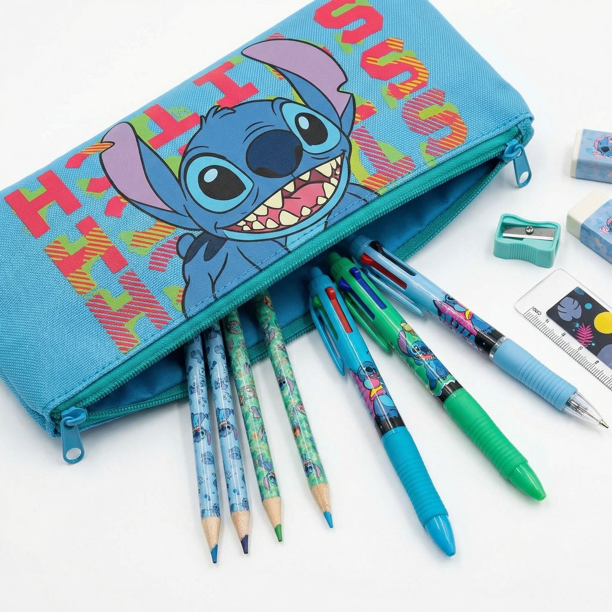 Set Papelería Stitch 15 Piezas - Disney